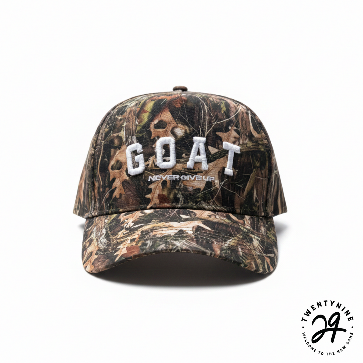 "Goat" Never Give Up. Caps